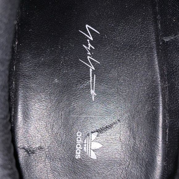 Yohji Yamamoto Adidas sneakers in black metallic - Picture 5 of 6